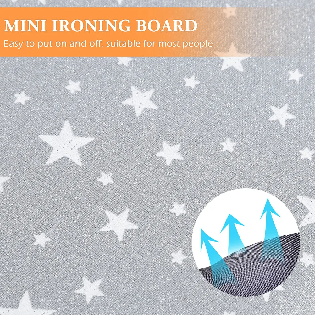 

2pcs Mini Board Handheld Ironing Plate Thickened Sponge Heat Resistant For Cuffs Collars Sleeves Space Saving Ironing Mitten