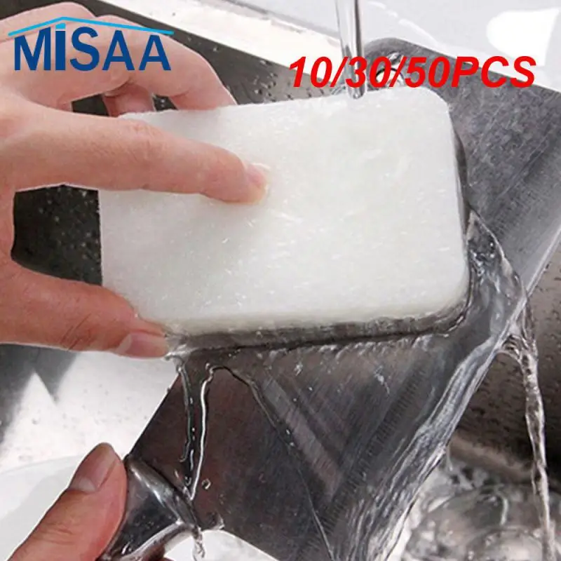 10/30/50PCS Washable Scouring Pad Water Absorption Lasting Stain Removal Best Seller Thickening Highest Rated