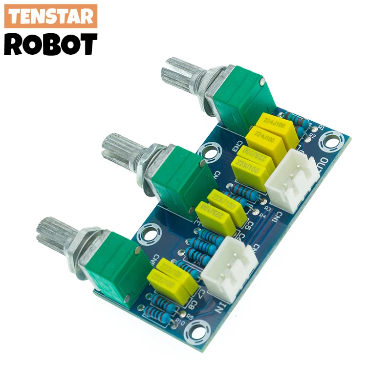 XH-M802 scheda tono passivo amplificatore modulo di potenza preamplificatore bassa regolazione del suono elevata scheda PCB elettronica fai da te