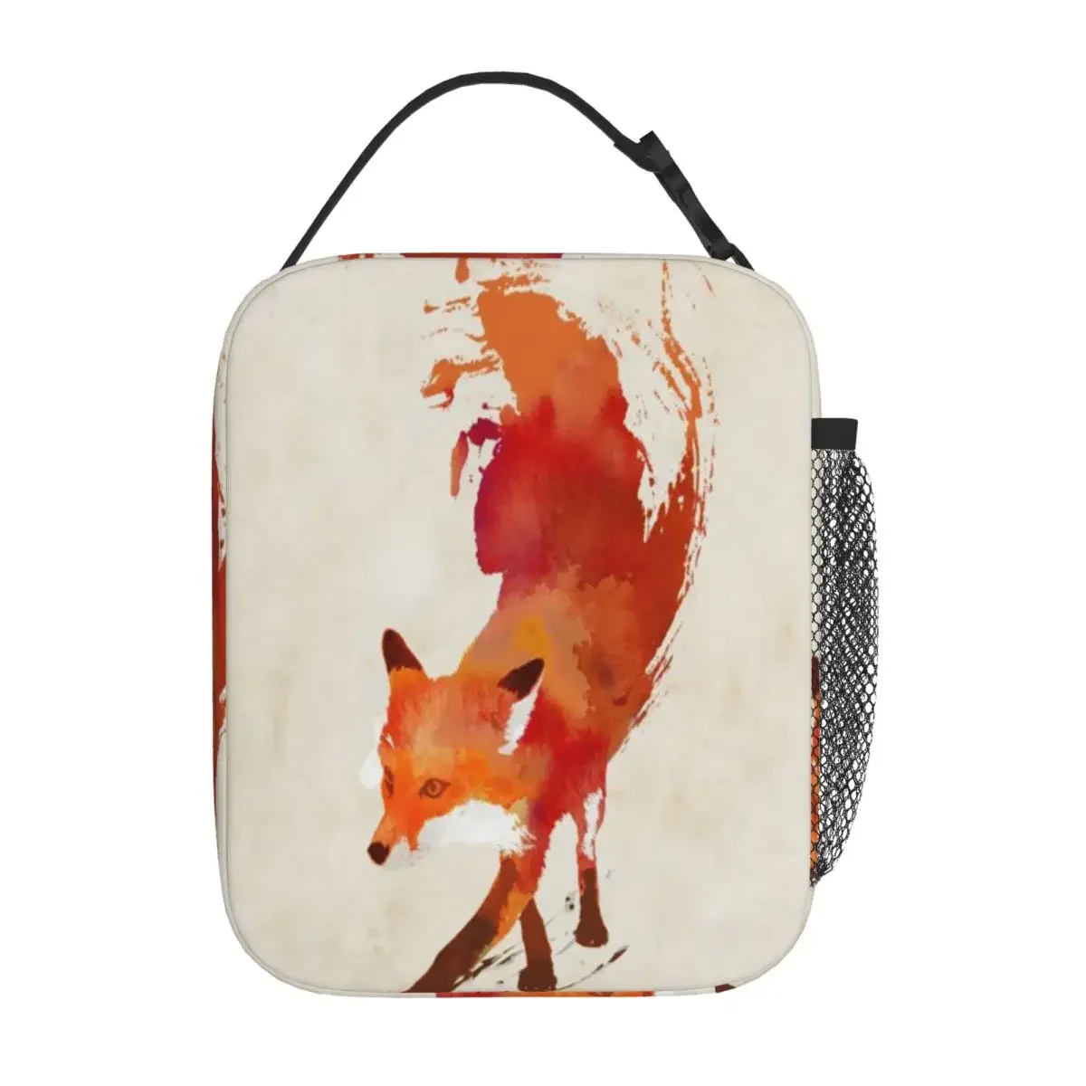 Hot Sale Vulpes Vulpes Plain Design Office Lunch Bag Beach Outing Foldable Lunch Bag