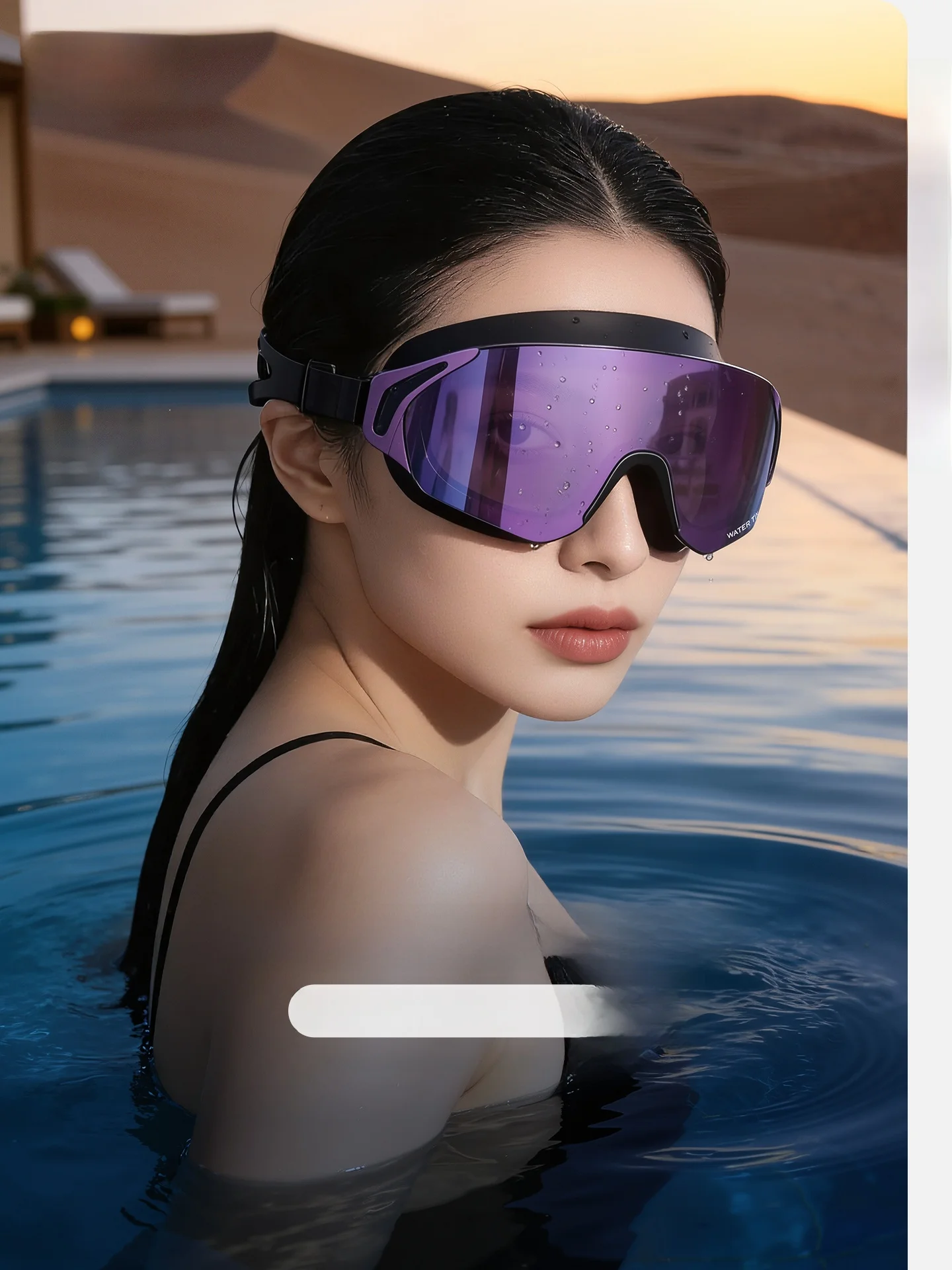 watertime-swimming-goggles-high-definition-anti-fog-waterproof-men's-large-frame-swimming-glasses-with-cap-set-for-swimming