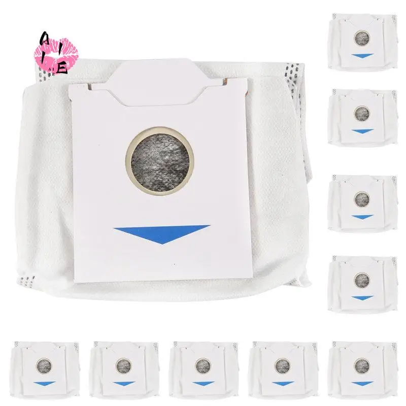 A11E-Dust Bags For Ecovacs Deebot N30 Pro Omni Robot Vacuum Cleaner Bags Replacement Parts Accessories