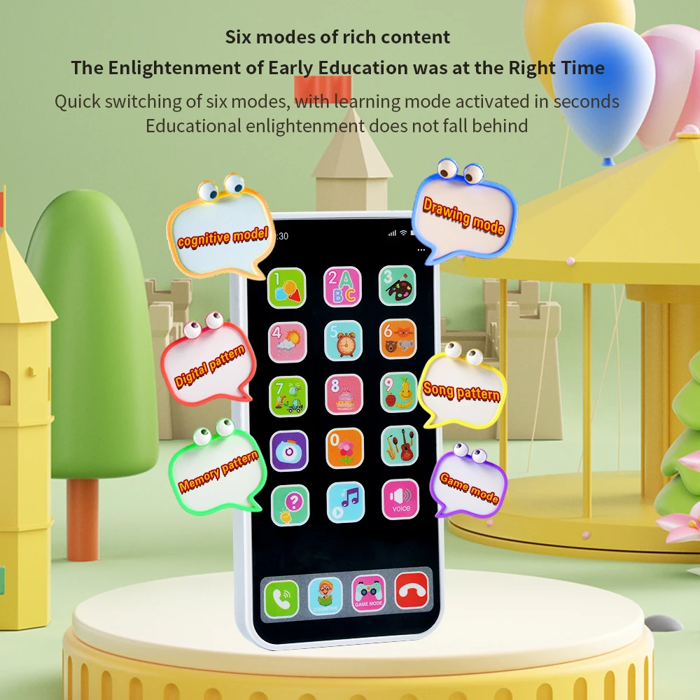 Children Simulation Touch Scre - Kids Education Phone 评论和价格