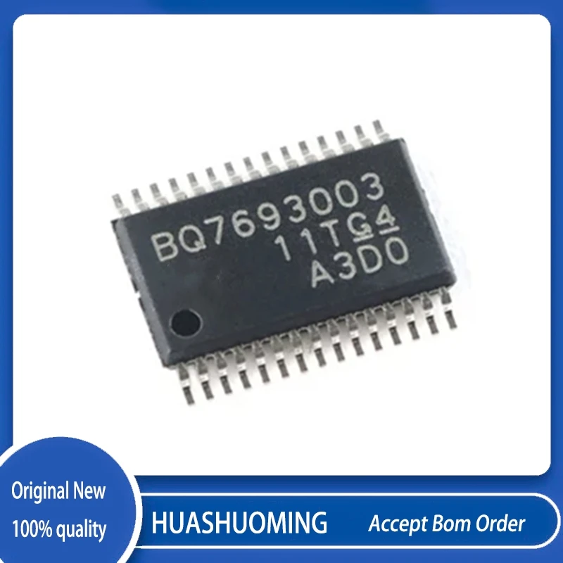5Pcs/Lot  BQ7693003DBTR  BQ7693003DB  BQ7693003  7693003   TSSOP-30