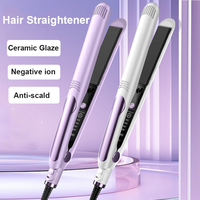 26MM Negative Ion Hair Straightener Twist Straightening Curling Iron Pro Anti-scald Ceramic Glaze Fast Heating Styling Flat Iron