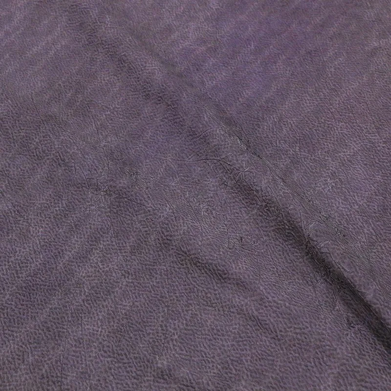 

Grass pattern dirty purple silk jacquard fabric for cheongsam Hanfu and dress