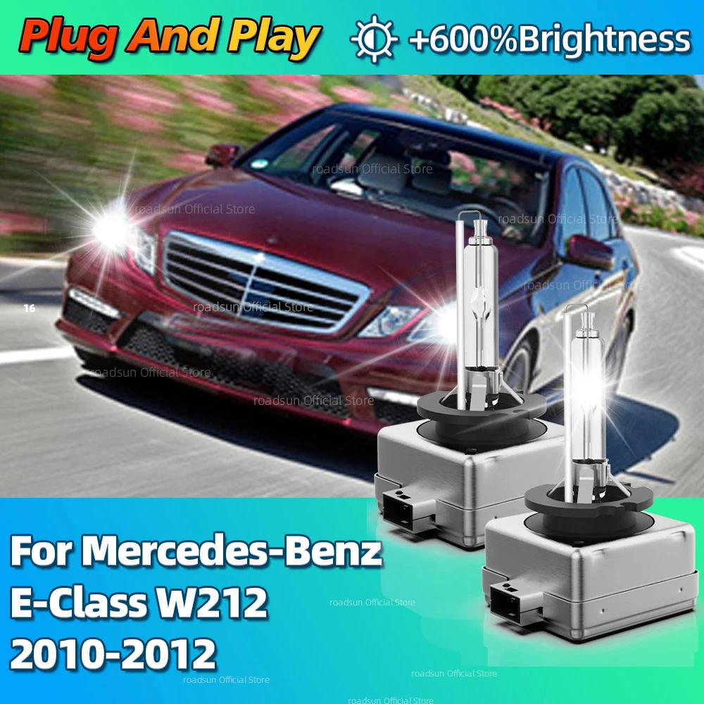 

High Quality 35W HID Xenon Bulb For Mercedes-Benz E-Class W212 2010 2011 2012 D1S 6000K Car Headlight Plug-N-Play