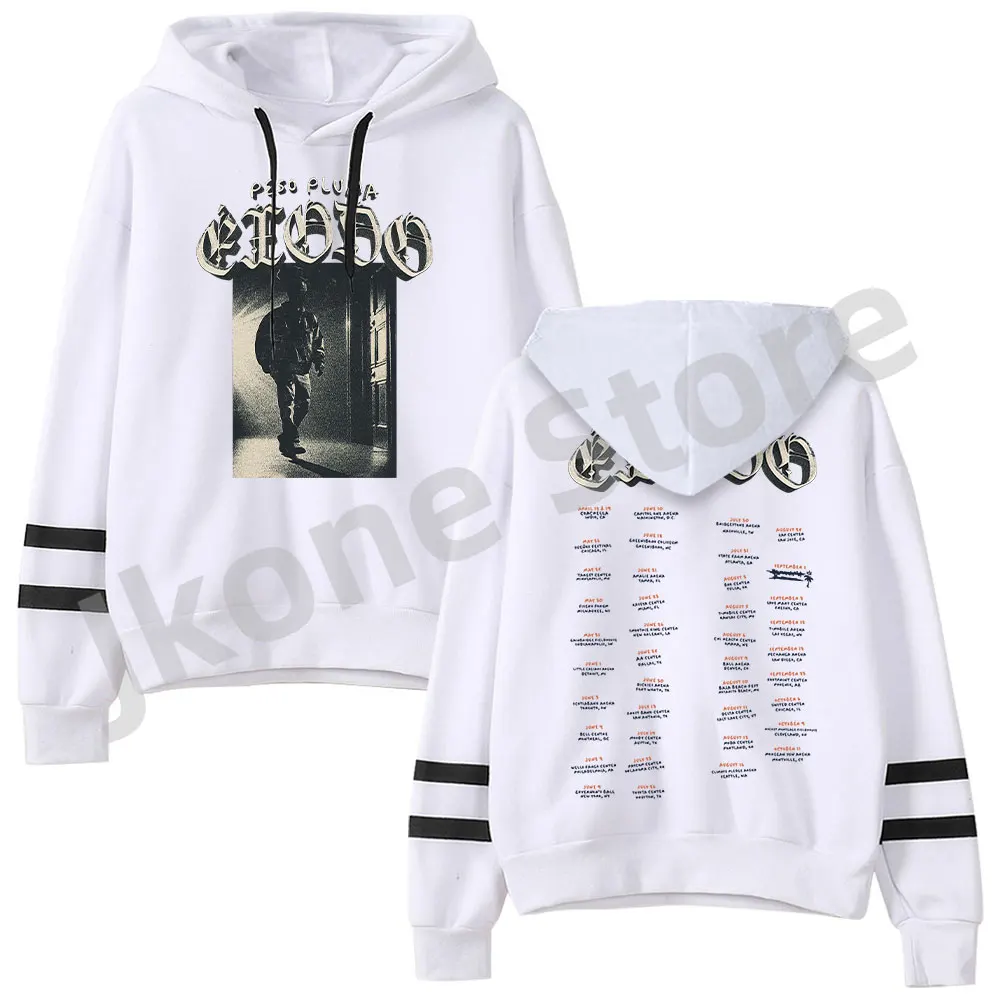 Peso Pluma Genesis Pullover Hoodies Exodo Tour Merch Women Men Fashion Casual Hooded Sweatshirts