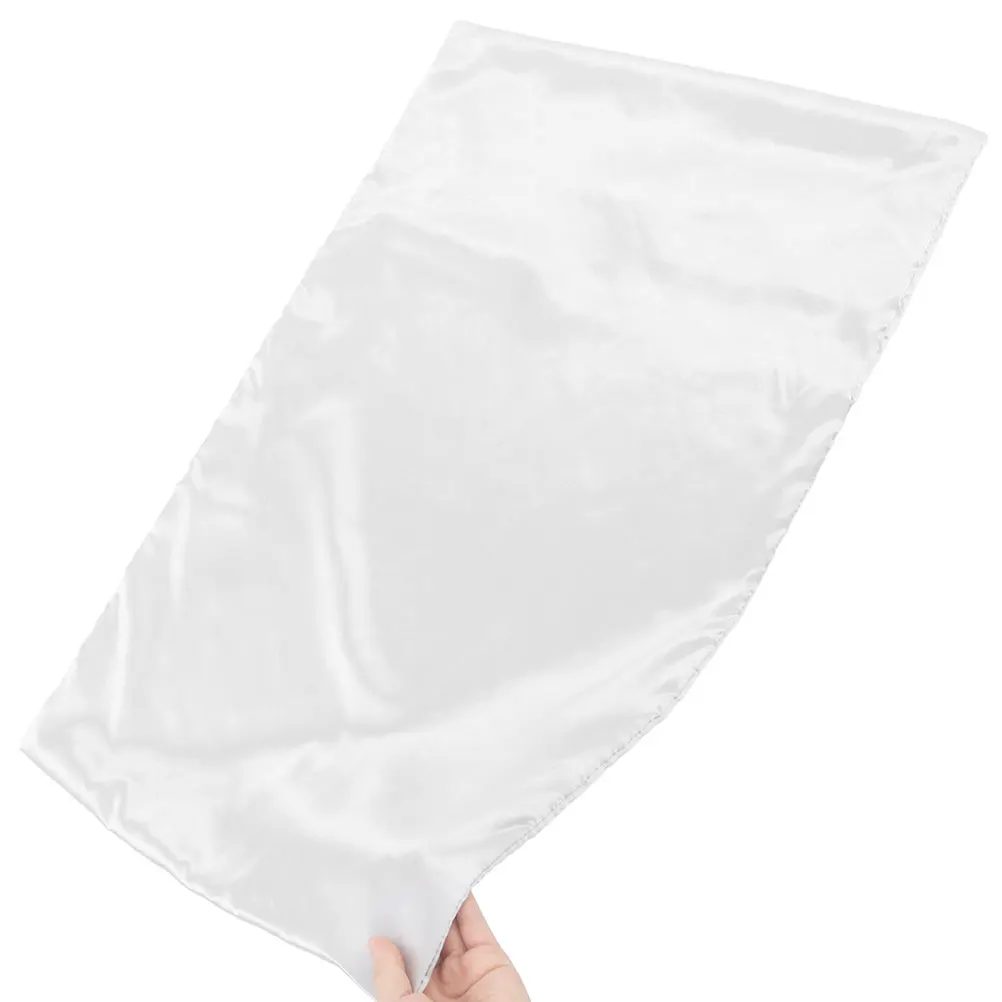 

2pcs Standard Size Solid Color Polyester Pillowcases Smooth Skin-Friendly Breathable Bed Pillow Covers Hair-Protecting Cool