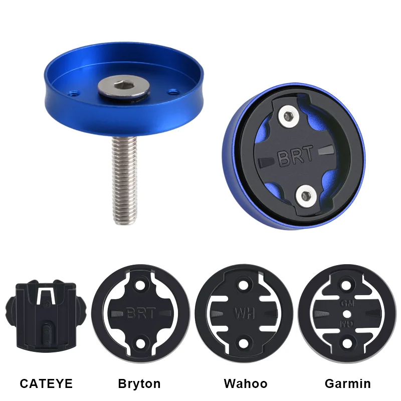 Soporte ciclocomputador GPS Garmin para bicicleta montaña aluminum - imagen 2
