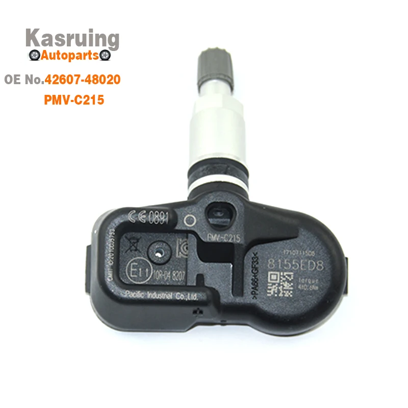 1PCS 433MHz Tire Pressure Sensor for Toyota C-HR Camry Lexus LS500h LX570 RX450h 42607-48020 4260748020 PMV-C215 PMVC215