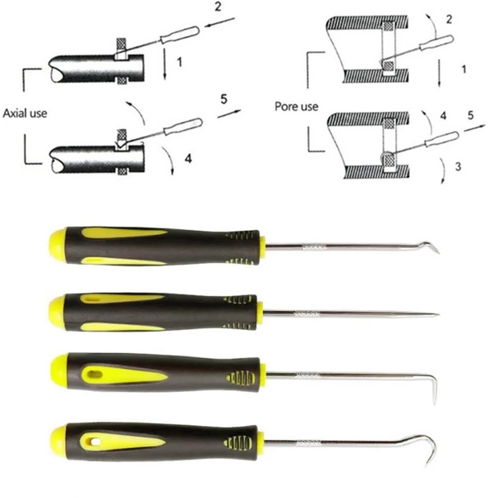 Durable Car Remover Tool Set Auto Car Pick And Hook Set O Ring Oil Seal Gasket Puller Remover Craft Hand Mechanic Tools