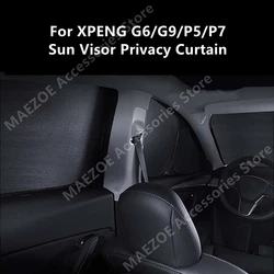 For XPENG G6/G9/P5/P7 Sun Visor Privacy Curtain,Car Interior Decoration Modification Protection Accessories Refit