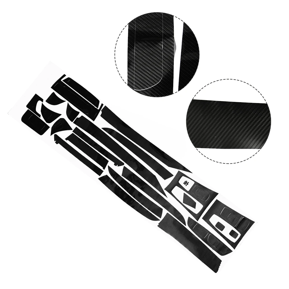 

Brand New Car Interior Trim Wrap Trim Accessories Carbon Fiber Glossy Parts Replacements Right-Hand Drive For BMW