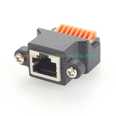 MDFLY RJ45 Breakout Board With LED Indicators – 8P8C Spring Leaf Ethernet Connector For DIY Projects 7 thumbnail image