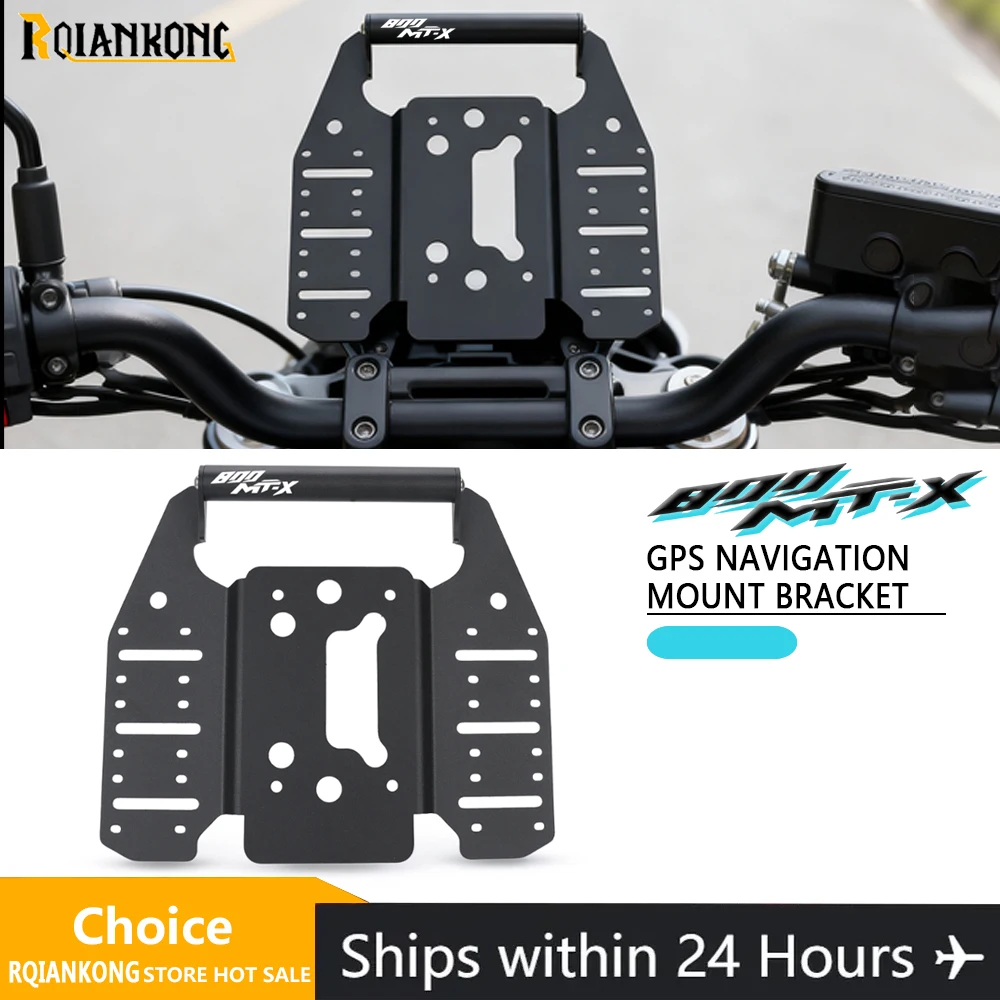

For CFMOTO CF MOTO 800MTX 2024 2025 800 MT-X 800 MTX Motorcycle Phone Stand Holder GPS Navigation Bracket Plate Extension Bar