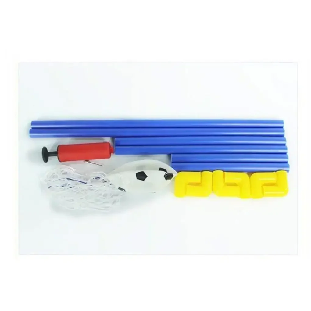 Opvouwbare Mini Voetbal Voetbal Plastic Verwijderbare Doelpaal Netto Set Hoge sterkte Kinderen Binnen Buiten Kind Verjaardagscadeau