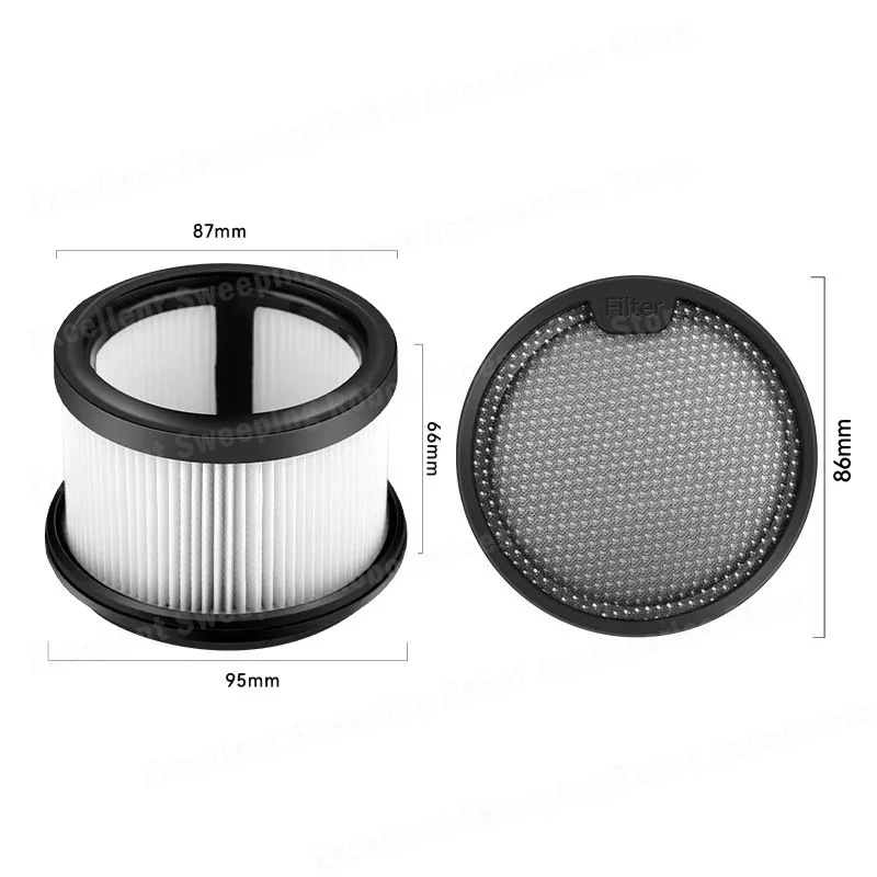 For Dreame T10/20/T20 Pro/T30/T30 Neo/R10/R10 Pro/R20 Vacuum Cleaner Replacement Parts, Pre-Filter and Post-Filter Accessories view 3