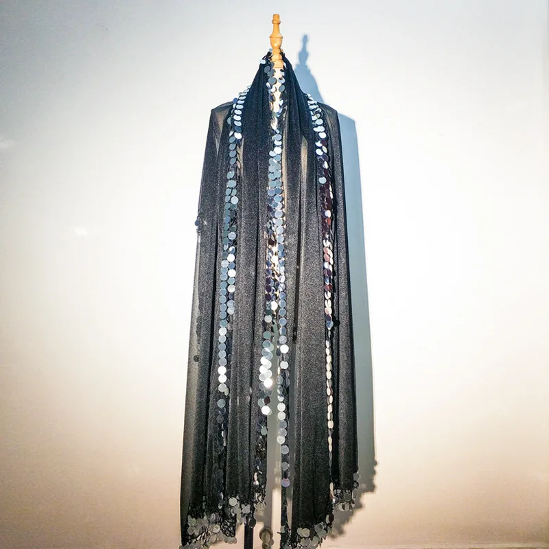 벨리댄스 말라야 스카프 핸드메이드 여성용 스팽글 장식 반짝이 무대 소품 공연 쇼 골드 베일 성인 여성용