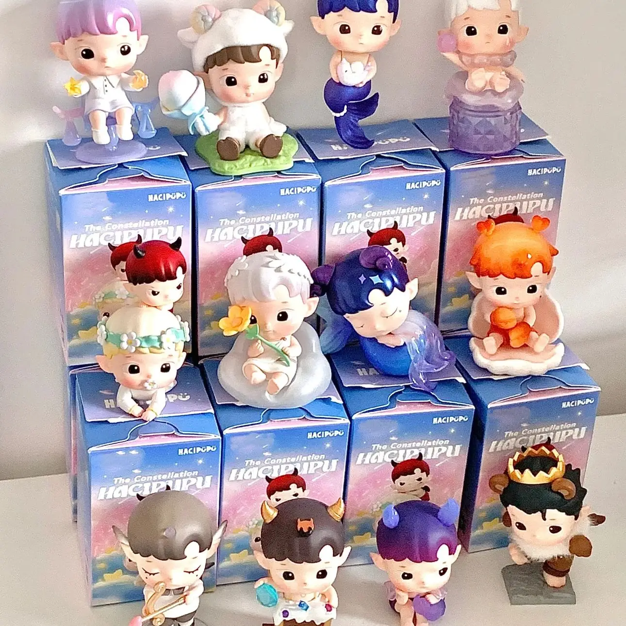 

Hacipupu Constellation Series Original Blind Box Mystery Box Guess Bag Toys Doll Cute Anime Figure Desktop Ornaments Collection