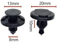 

Bonnet Wheel Arch Lining Facia Splash Guard Clips Rivet For Nissan /J11 J10/ X-Trail T32 Sentra