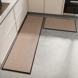 Kitchen Mats Non Skid Washable Set  Absorbent Runner Rugs for Kitchen Front of Sink Kitchen Rugs Indoor Rubber Mats Soft Carpet