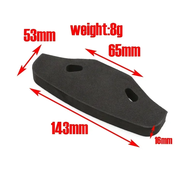 Front Bumper Sponge Foam for TAMIYA TT-01 TT-02 TT01 TT02 1/10 RC Car Upgrade Parts Spare Accessories