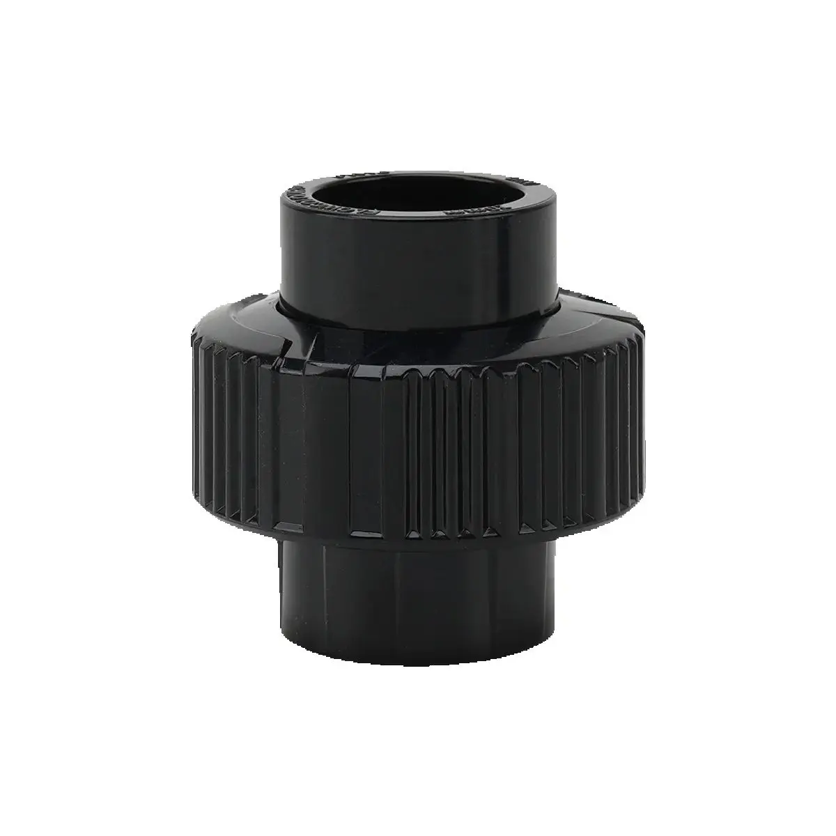 Flowcolour  Pure Black UPVC Union Joint UPVC Industrial Grade Wall Thickness New Material Multiple Sizes 20mm 25mm 32mm