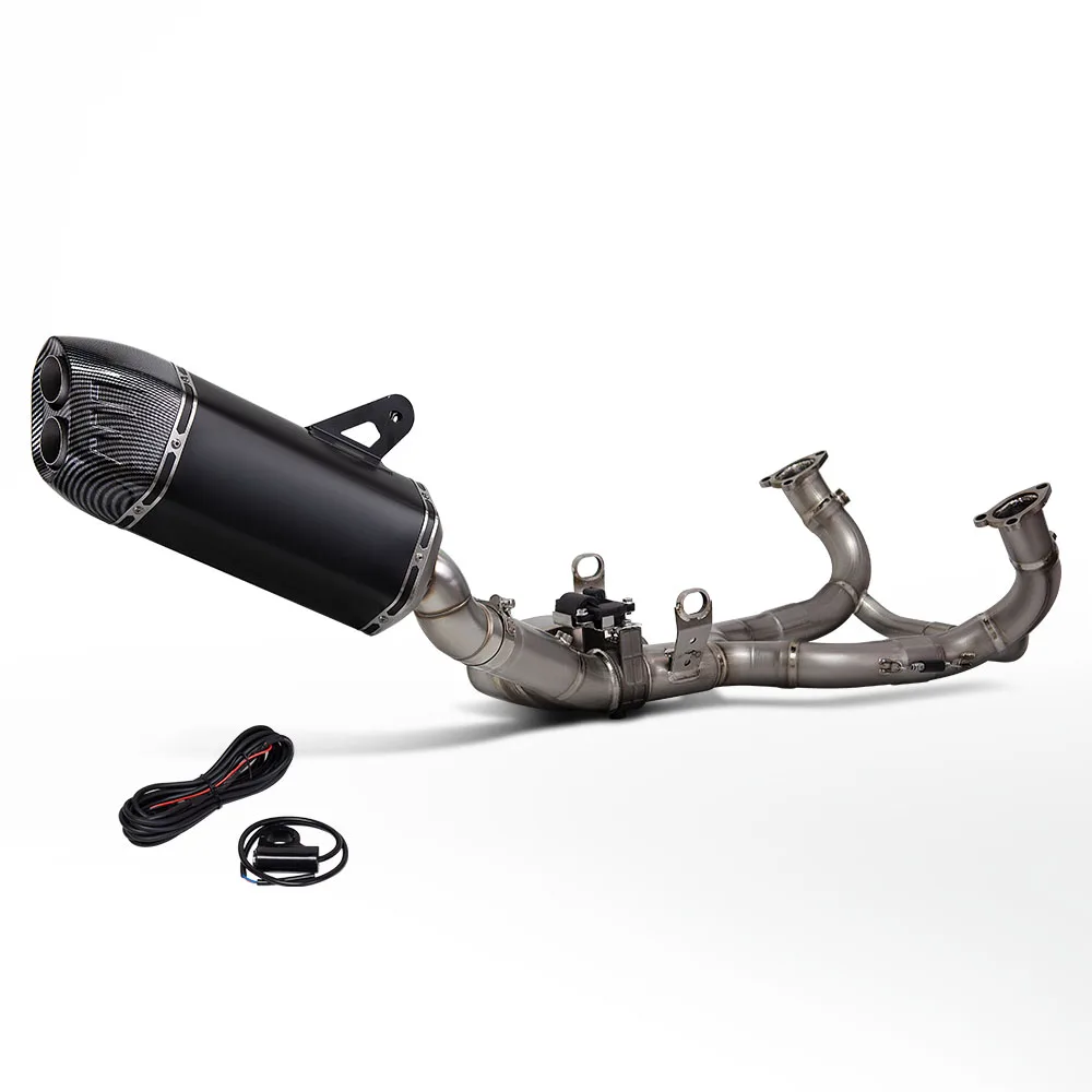 Motorcycle Exhaust Modify Full System Escape Titanium Front Pipe Slip on Line Muffler for BMW R1300R R1300RS R1300GS R1300ADV