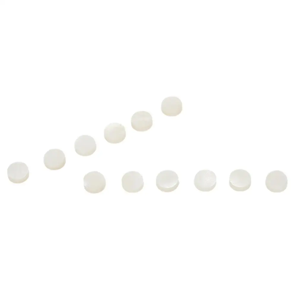 Guitar Accessory Fretboard Accessory White Mother Of Pearl 12 Pcs 6MM Guitar Fretboard Guitar Fretboard Accessory
