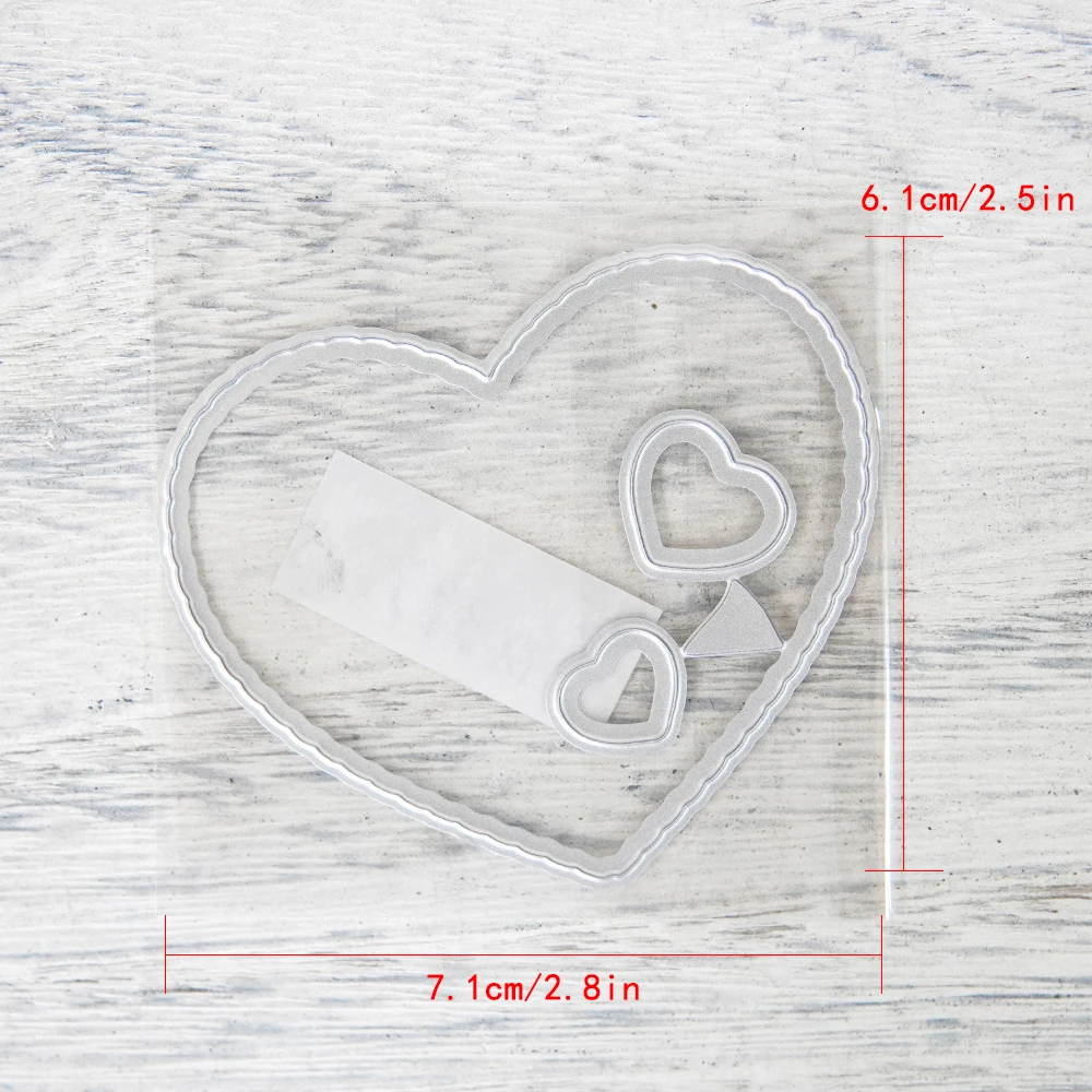 رومانسية التعبير عن الحب المعادن قطع يموت ، ختم واضح ، DIY بها بنفسك تنقش ورقة بطاقات ، الزخرفية كتيب ألبوم الحرفية #6