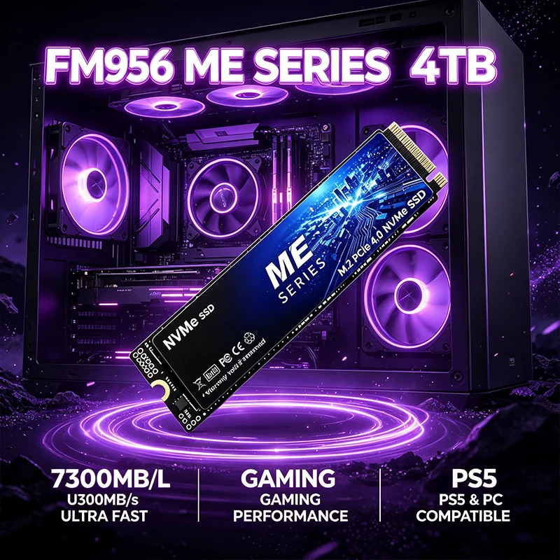 Pc Gaming Ps5 - FM956 ME PCIe4.0 M.2 2280 NVMe