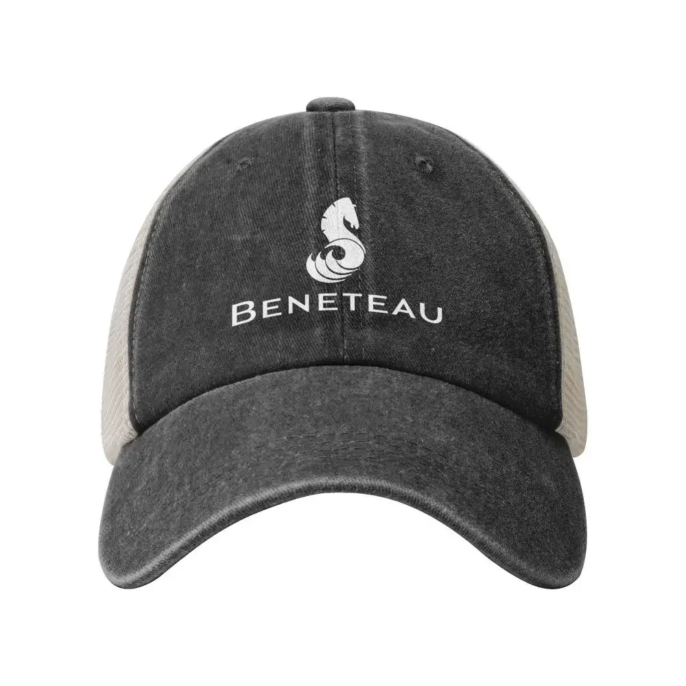 Beneteau Sailboat Sailing Yacht Hat for Men women Cotton Baseball Cap Fashionable Hat Low Profile Dad Hats Adjustable Mesh Caps