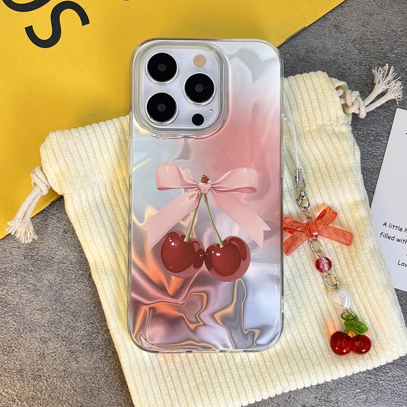 Strawberry Cherry Case For Honor X7C X9C X8B X9B X9A 200 90 Smart X8A X8 X7B X7A X6B X6A X5B X5 Plus 70 Magic 7 6 5 Lite Cover