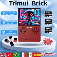 TRIMUI BRICK Retro Handheld Game Consoles 3.2'' IPS Screen Linux System  Portable Video Player Open Source Free Keycap Men Gifts