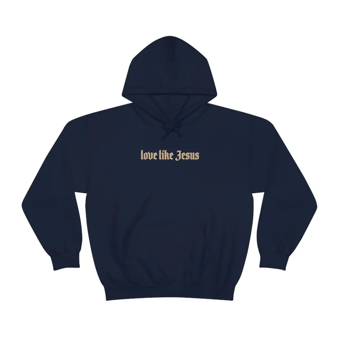 Love Like Jesus Hoodies Autumn Winter Christian Bible Men Women Hip Hop Pullover Comfortable Fleece Thick Warm Sweatshirts