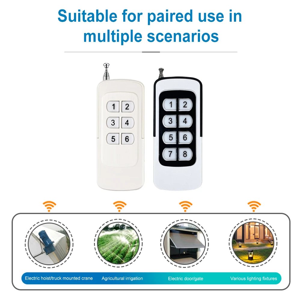 315MHz/433MHz Clone Remote Control Learning Code 1527 Wireless RF Remote Control Universal Key Duplicator for Electric Gate Door