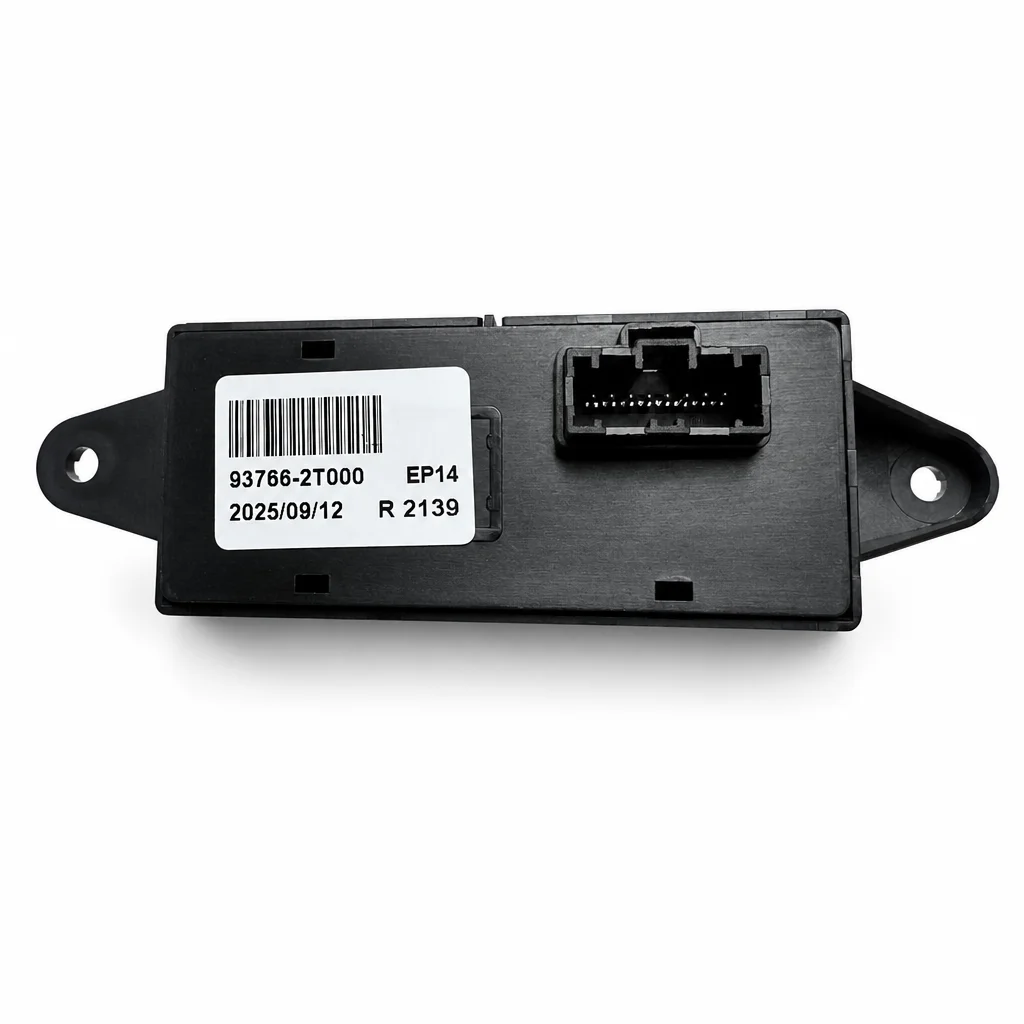 Car Electronic Parking Brake Auto Hold Switch Button Assembly OE 93766‑2T000 Replacement Part For Hyundai Kia Auto Accessories