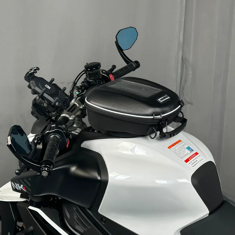 Bolsa de tanque de combustible para motocicleta CFMOTO 450SR 450NK 800NK, bolsas impermeables, bolsa de almacenamiento de equipaje, piezas de mochila de carreras Tanklock de 3,8l