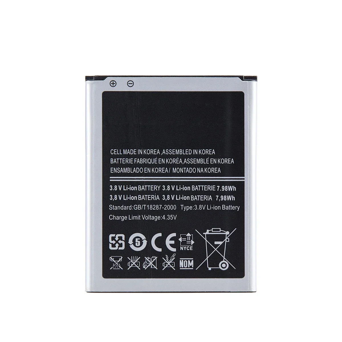 Brand New EB535163LU 2100mAh Battery For Samsung Galaxy Grand DUOS GT-I9082 G9082 I9080 I879 I9118 I9060 I9082 Batteries