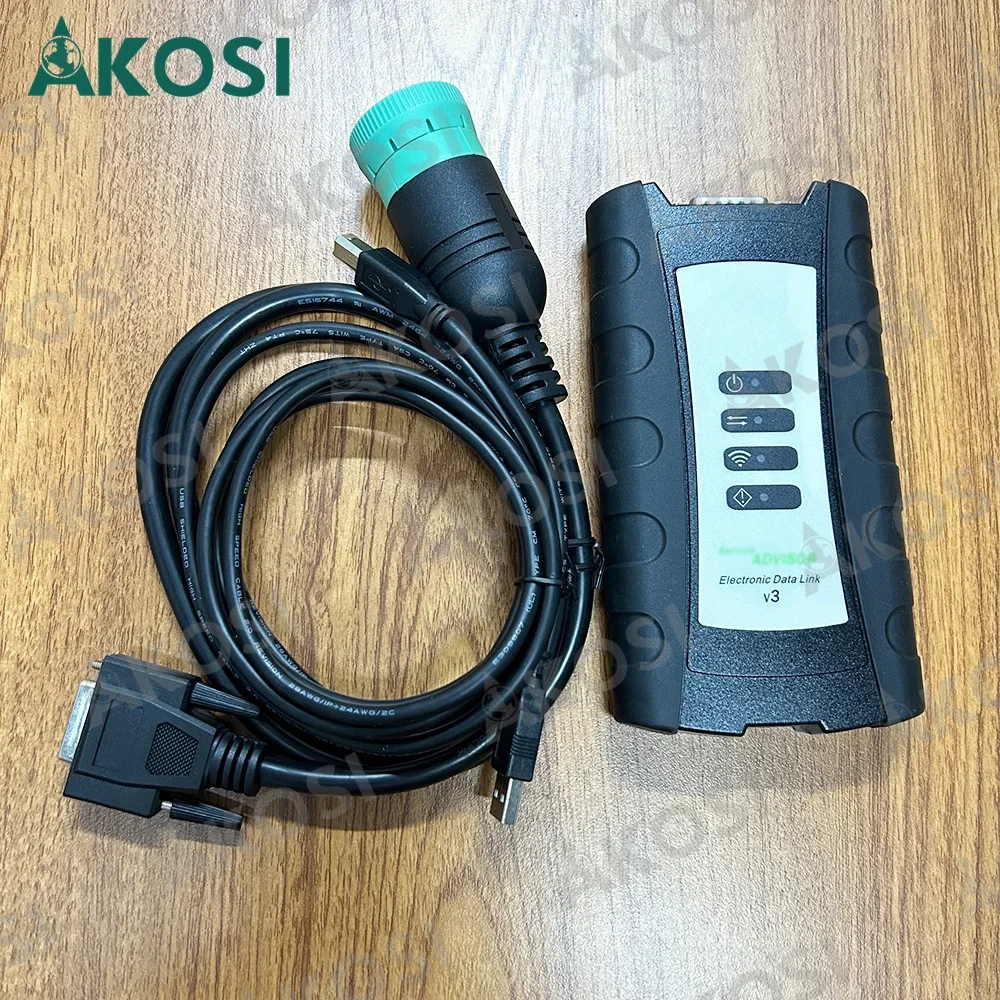 V5.3 Electronic Data Link EDL V3 Diagnostic Adapter Service EDL v3 Advisor construction Agricultrue diagnotic tool