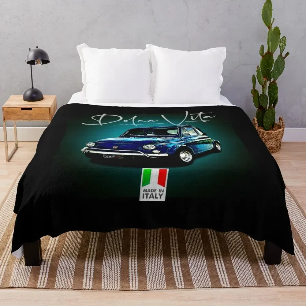 

Fiat 500 Throw Blanket Blankets For Bed Soft Big Blankets