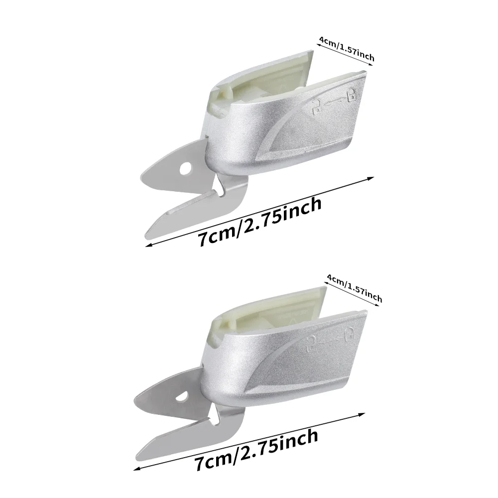 High-Performance Alloy Steel Replacement Blades for Electric Scissors  Sharp Blunt Options Versatile Cutting Precision Fabric