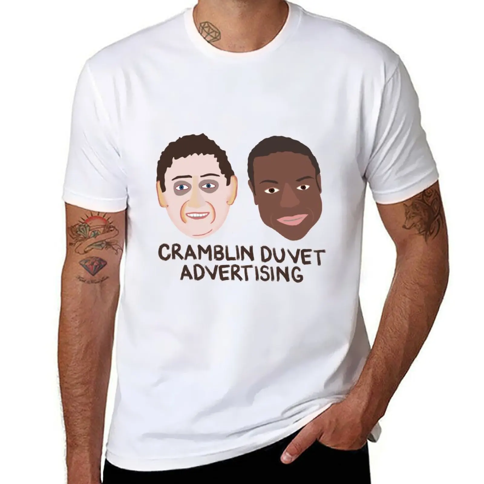 

Cramblin Duvet Advertising T-Shirt man t shirts for men t shirt custom print t shirt man plain T-Shirt