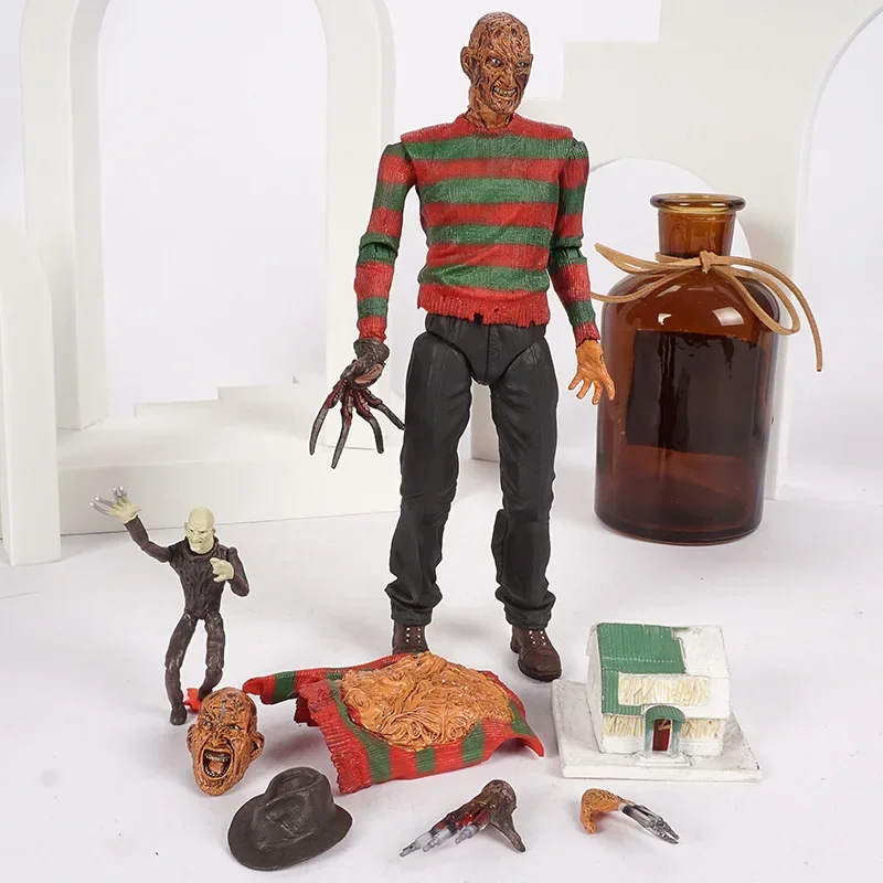 الكلاسيكية الرهيبة فيلم NECA الجمعة جيسون Voorhees البلاستيكية عمل نموذج لجسم دمية لعبة هدية