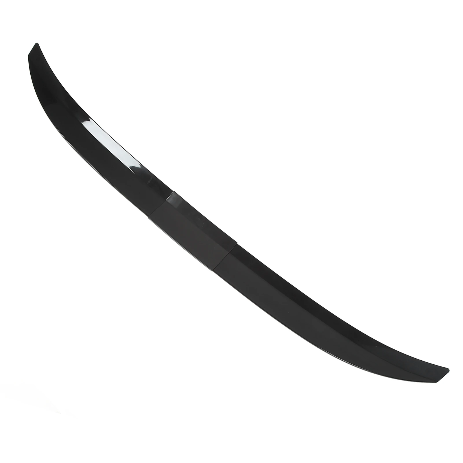 Задний спойлер, крыло, губа от 116 до 132 см, обтекаемая легкая крышка багажника, задний спойлер, глянцевый черный для