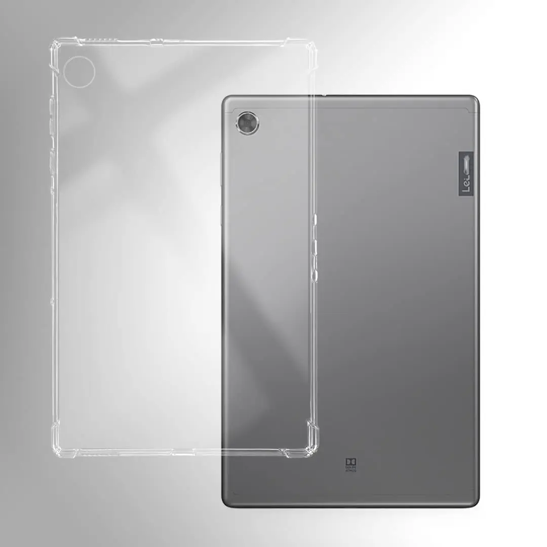 Shockproof Silicone Case For Lenovo Tab M10 FHD Plus (2nd Gen) TB-X606F X606X 10.3 in Tablet Case Flexible Clear Thin Back Cover