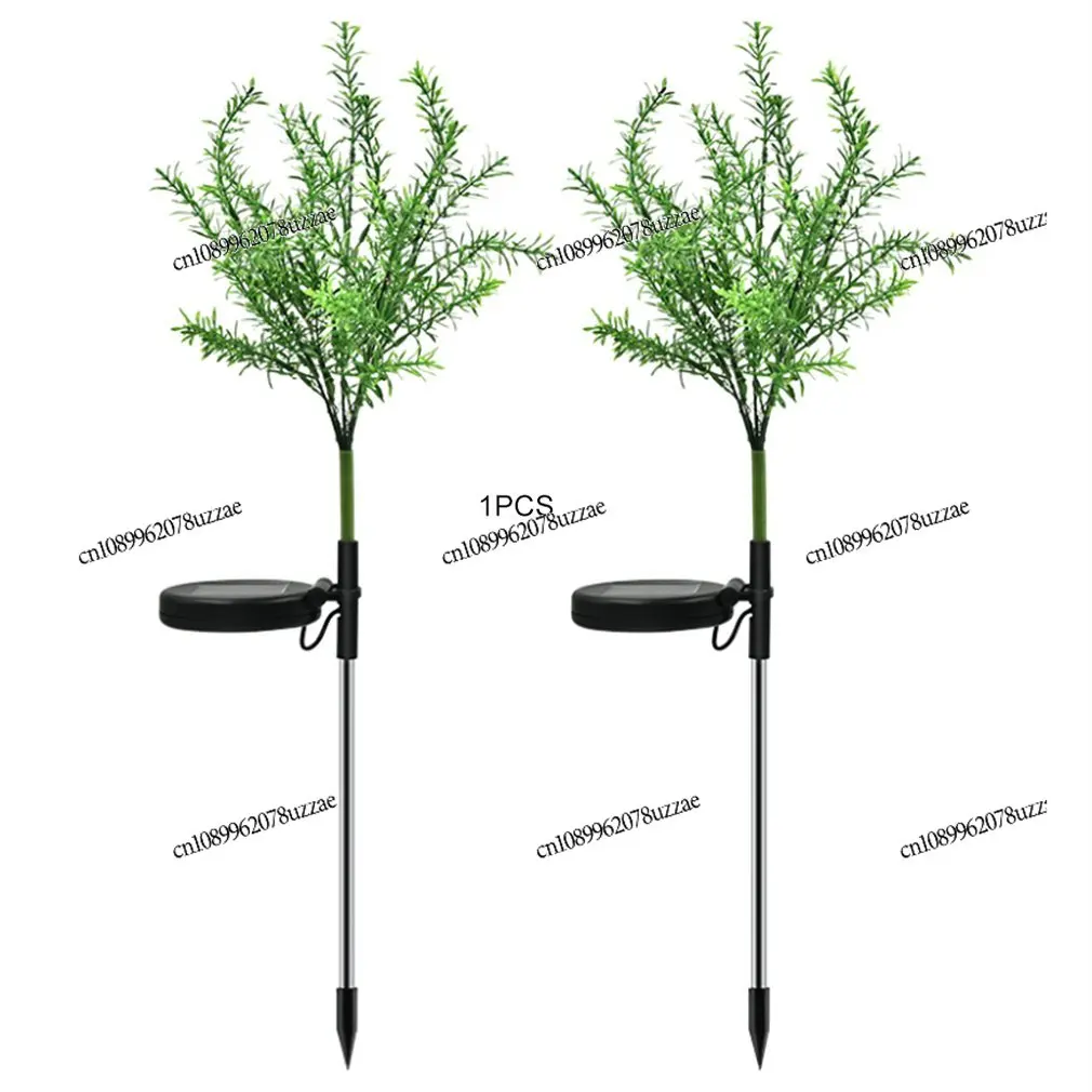 Solar Powered Tree Light for Outdoor Garden Patio Deck Walkway Decoration Battery DC Palm Tree Light