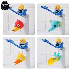 Cartoon Faucet Extender For Kids Hand Washing In Bathroom Sink Animals Accessories Kitchen Convenient for Baby Washing Bath Toys