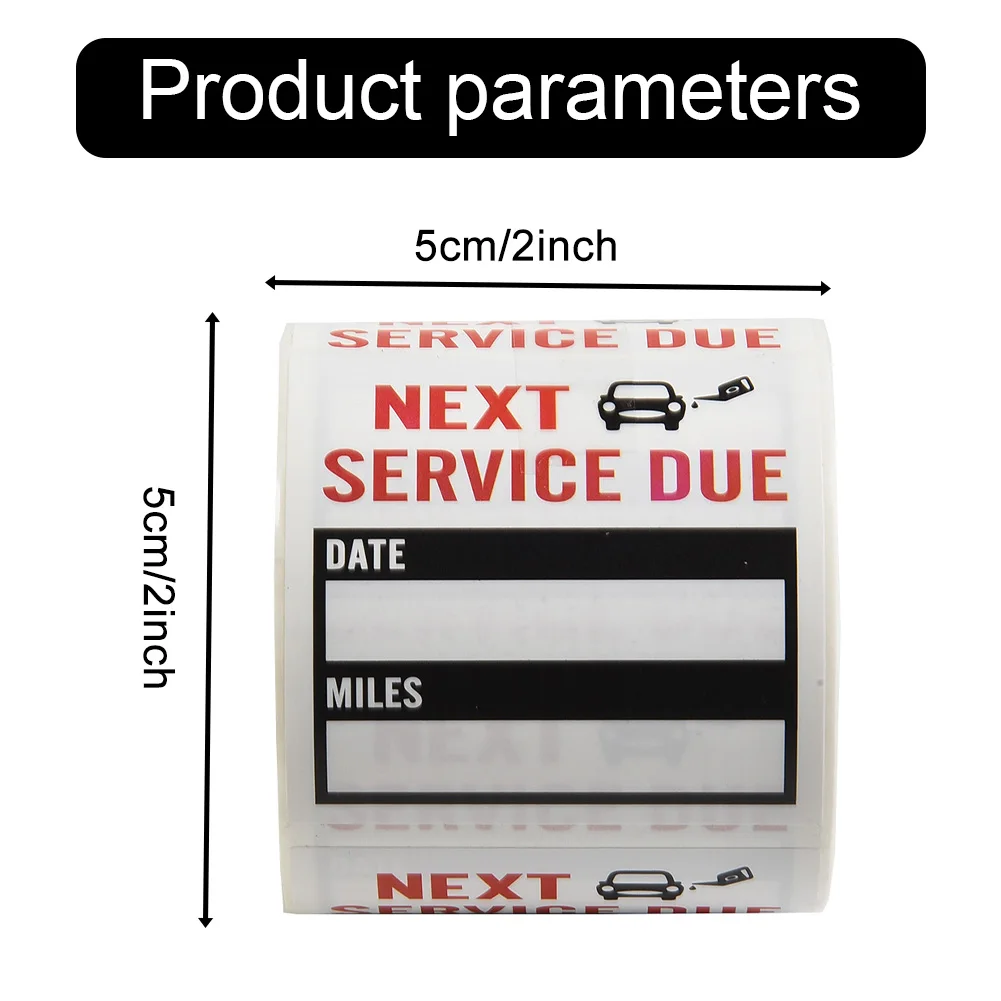 1 Roll Reminder Stickers 1 Roll 150pcs 2*2inch Automotive Tools Car Supplies Reminder Stickers Truck Brand New